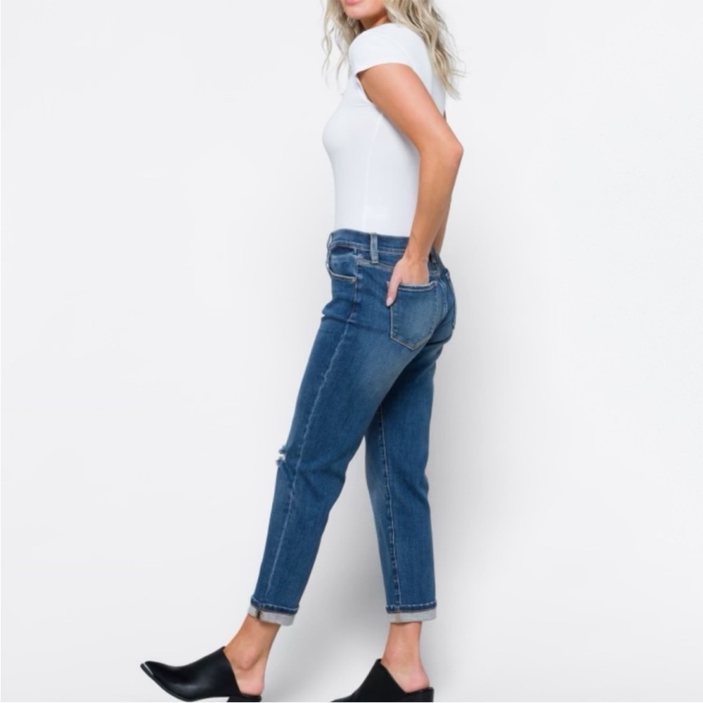 KanCan Marion Boyfriend Jeans Cuffed - Picture 3 of 11